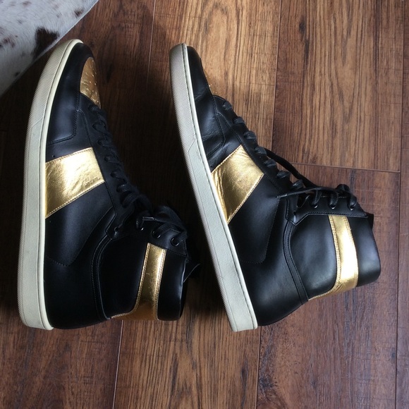 Saint Laurent Paris high top sneakers - Picture 5 of 13
